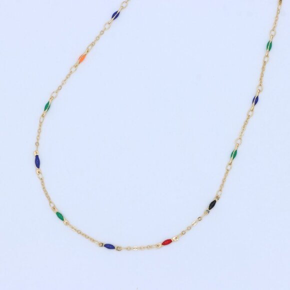 Minimalist Necklace Chain, Elegant Jewelry for Women & Girls | MLCRC1876 - Picture 3 of 10